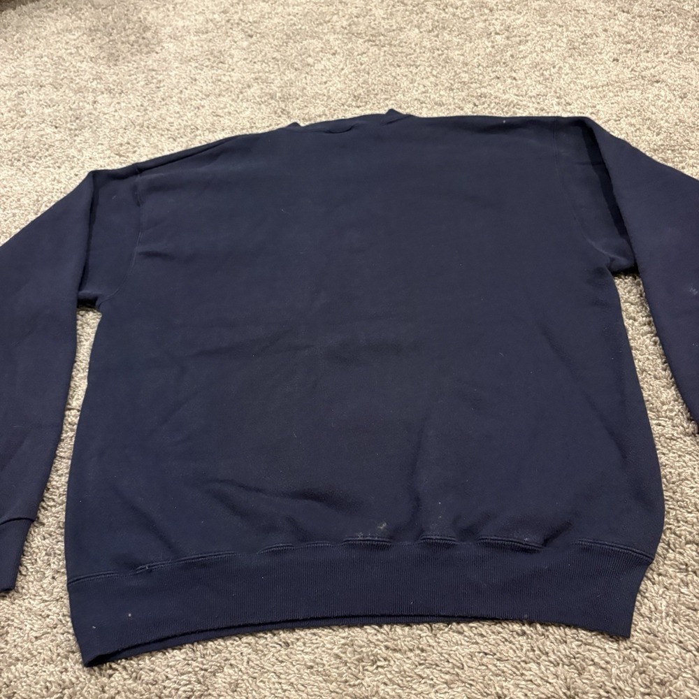 1994 Super Bowl Champions Back To Back Dallas Cowboys Sweatshirt NFL Logo 7 Larg - Picture 14 of 14
